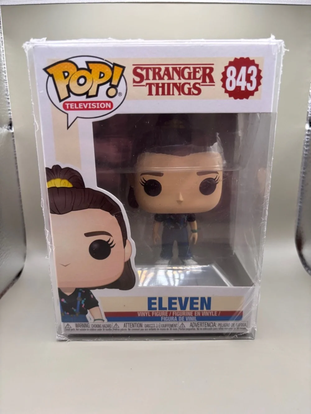 Funko Pop! Stranger‎ Things Eleven with Suspenders #843 - NIB collectible